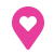 pink map pin